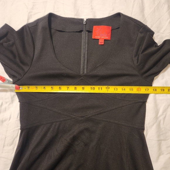 Z Spoke By Zac Posen Black Women's Dress Size 10 - Picture 7 of 10